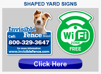 SHAPED YARD SIGNS